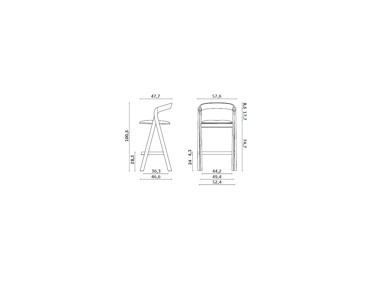 Miniforms Diverge Stool