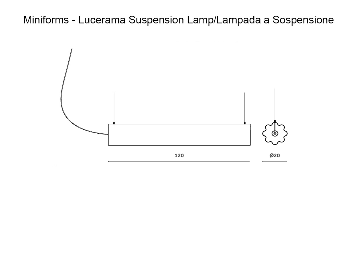 Miniforms Lucerama Suspension Lamp