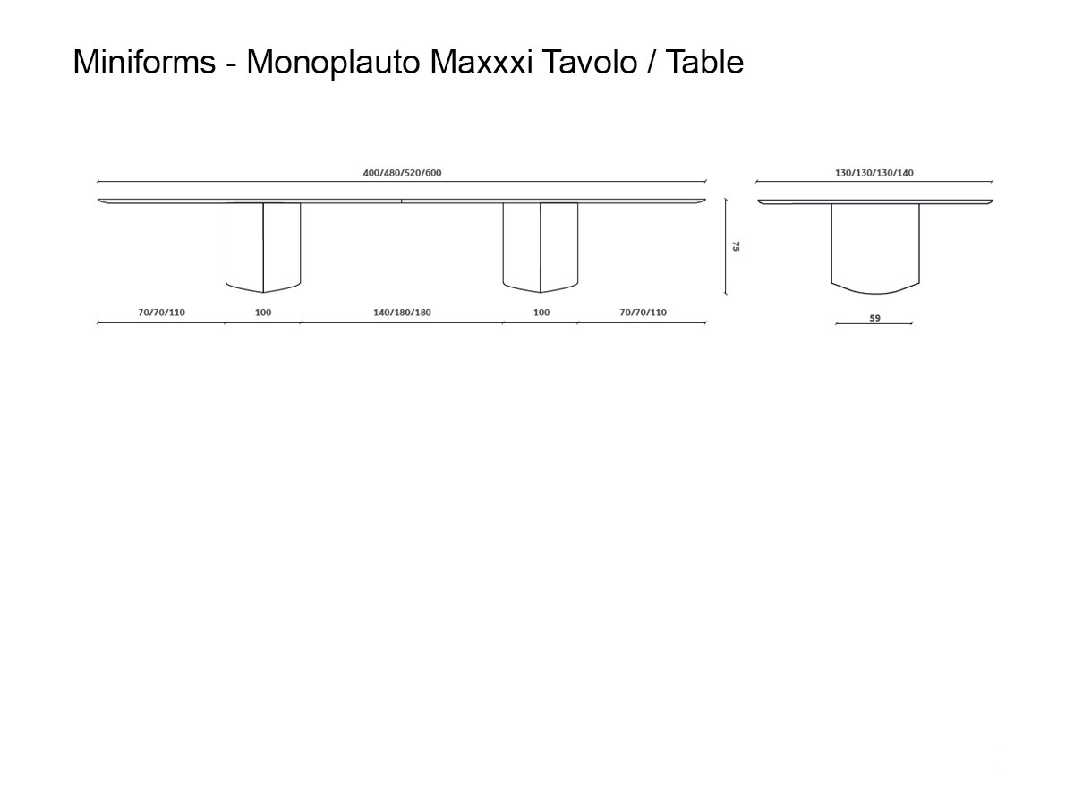 Miniforms Monoplauto Maxxxi Table