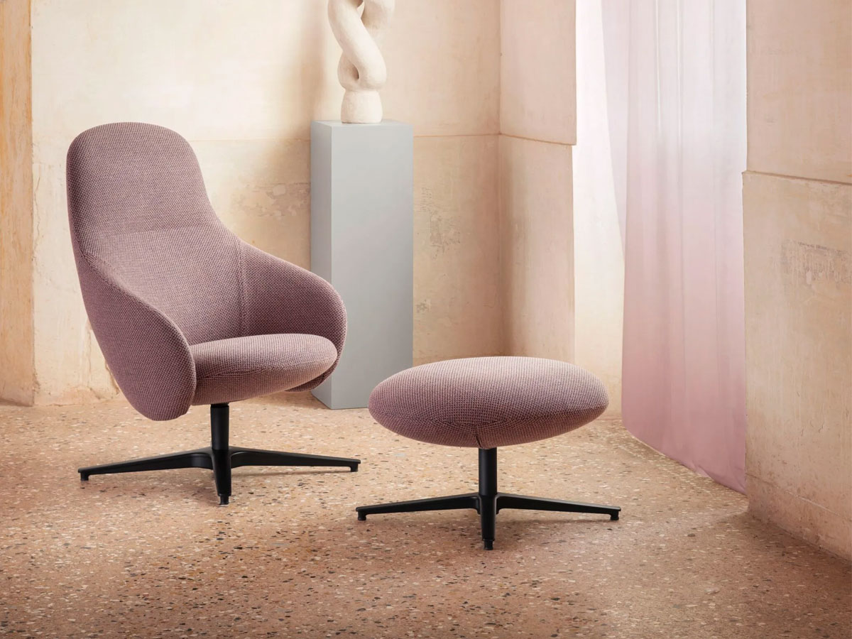 Miniforms Nebula Lounge Armchair Aluminium