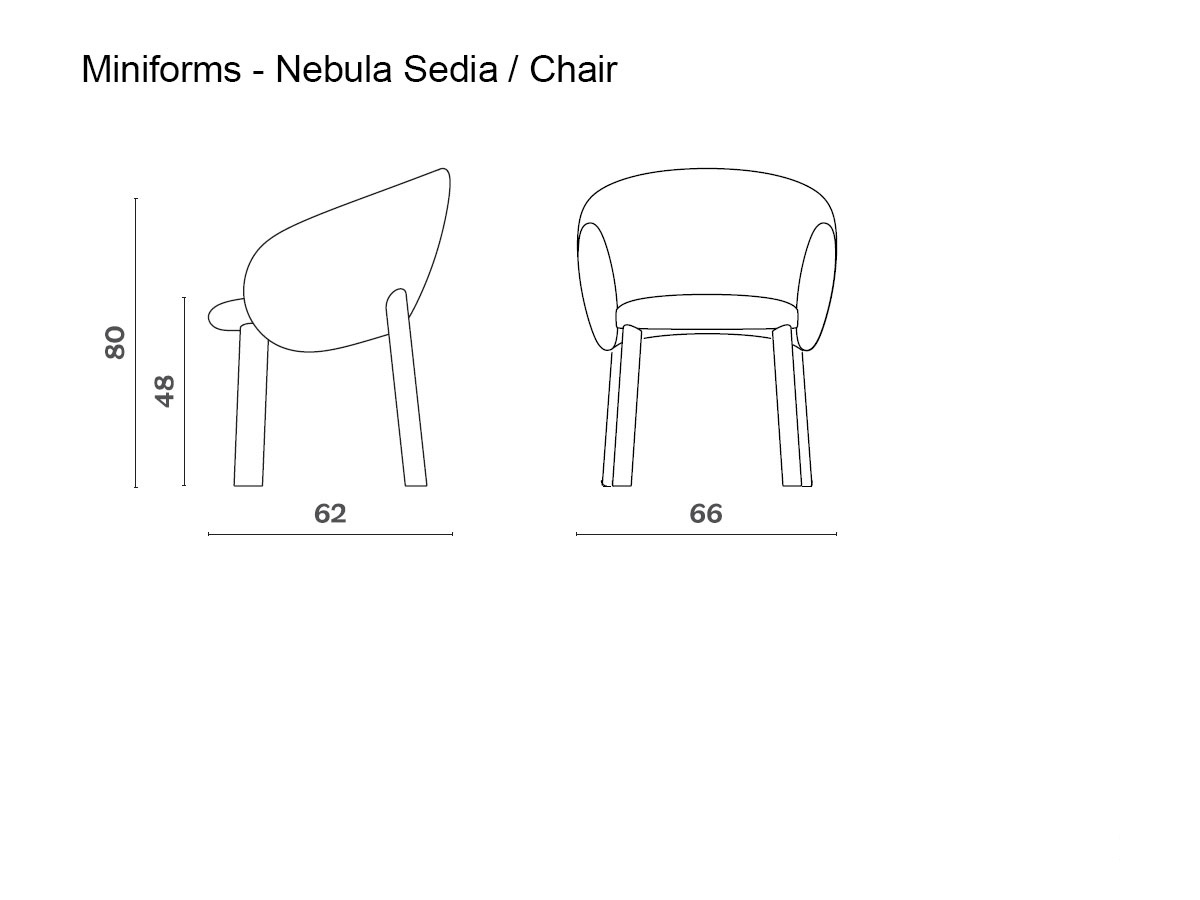 Miniforms Nebula Seat Chair