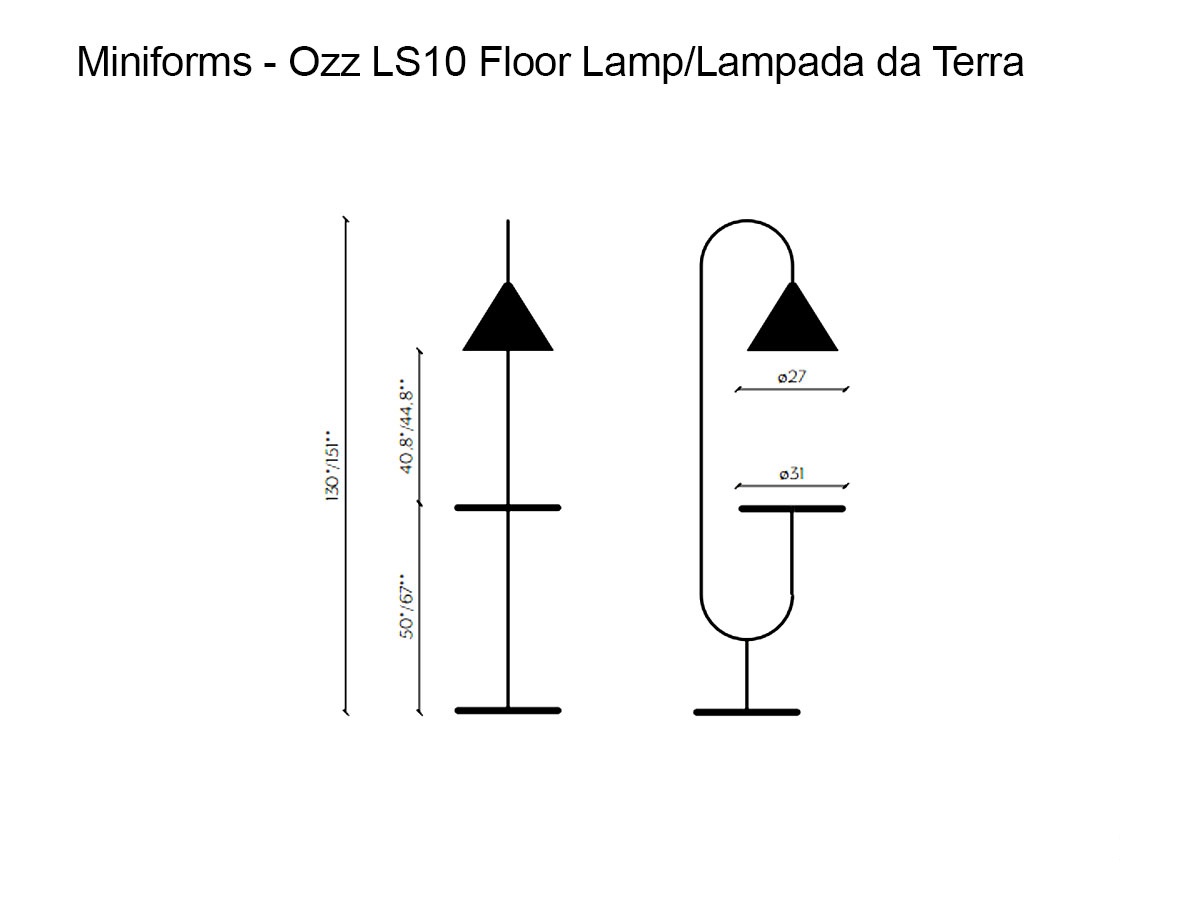Miniforms Ozz Ls10 Floor Lamp