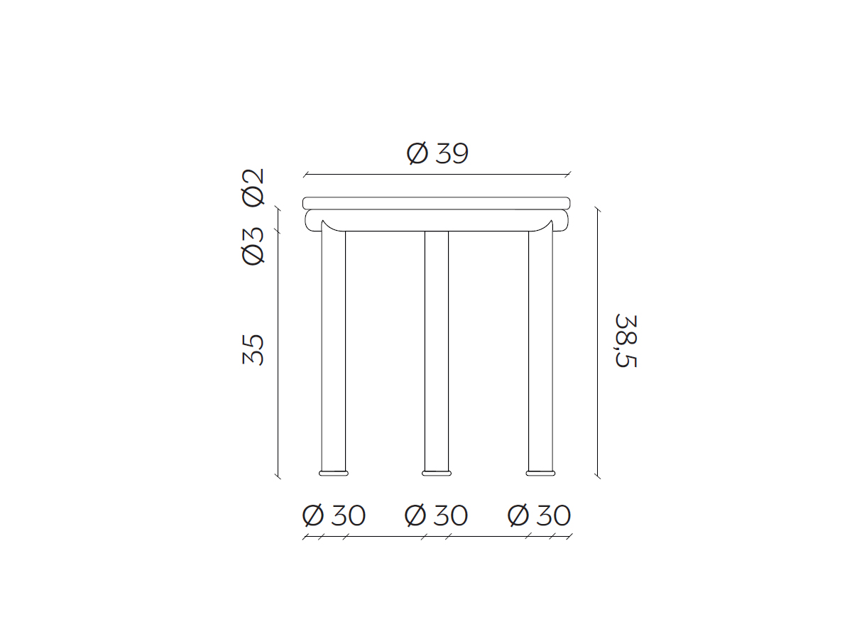 Miniforms Zigo Side Table