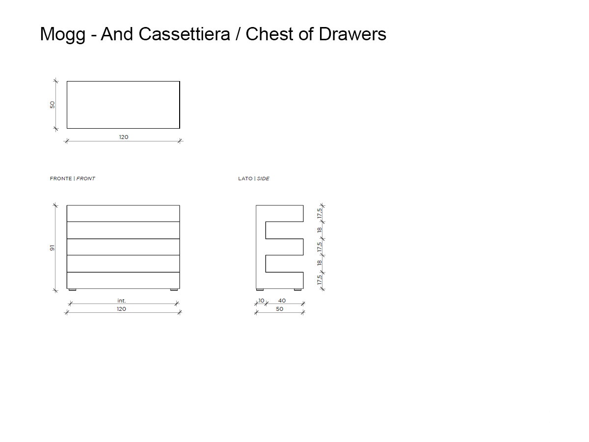 Mogg And Chest Of Drawers