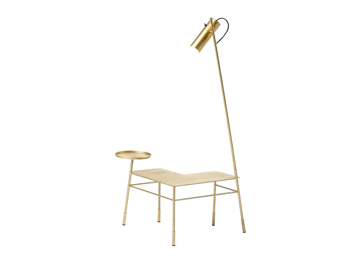 Mogg Dase Corner Table With Lamp And Tray