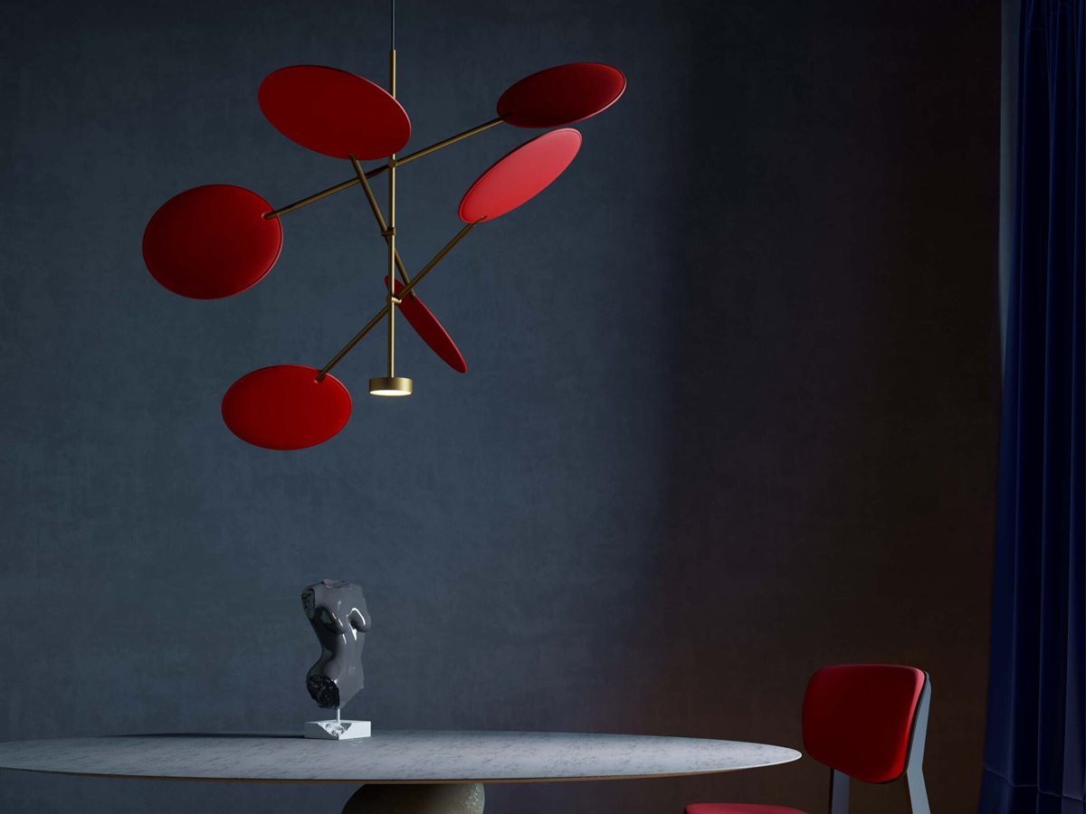 Mogg Diva Sound Absorbing Suspension Lamp