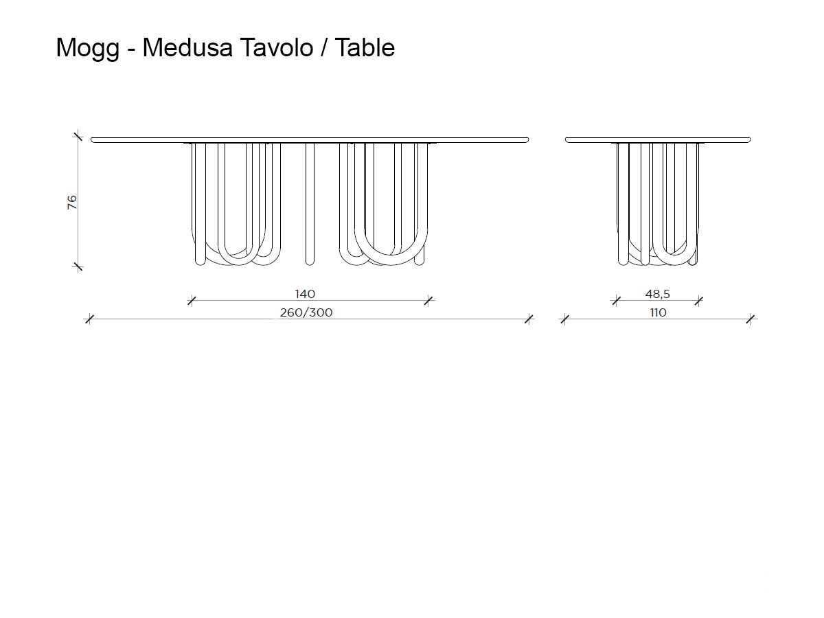 Mogg Medusa Table