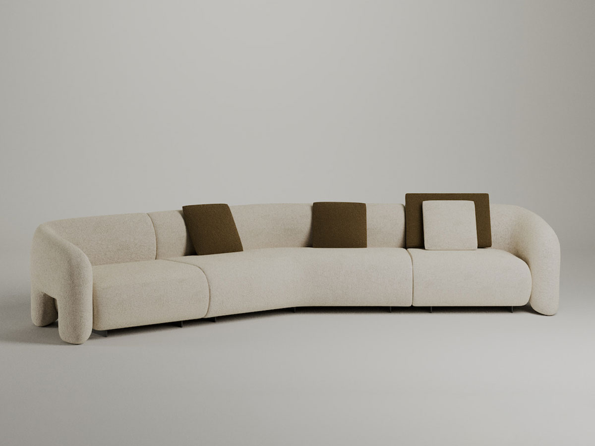 Диван Mohdern Bold, модульный · композиция 011