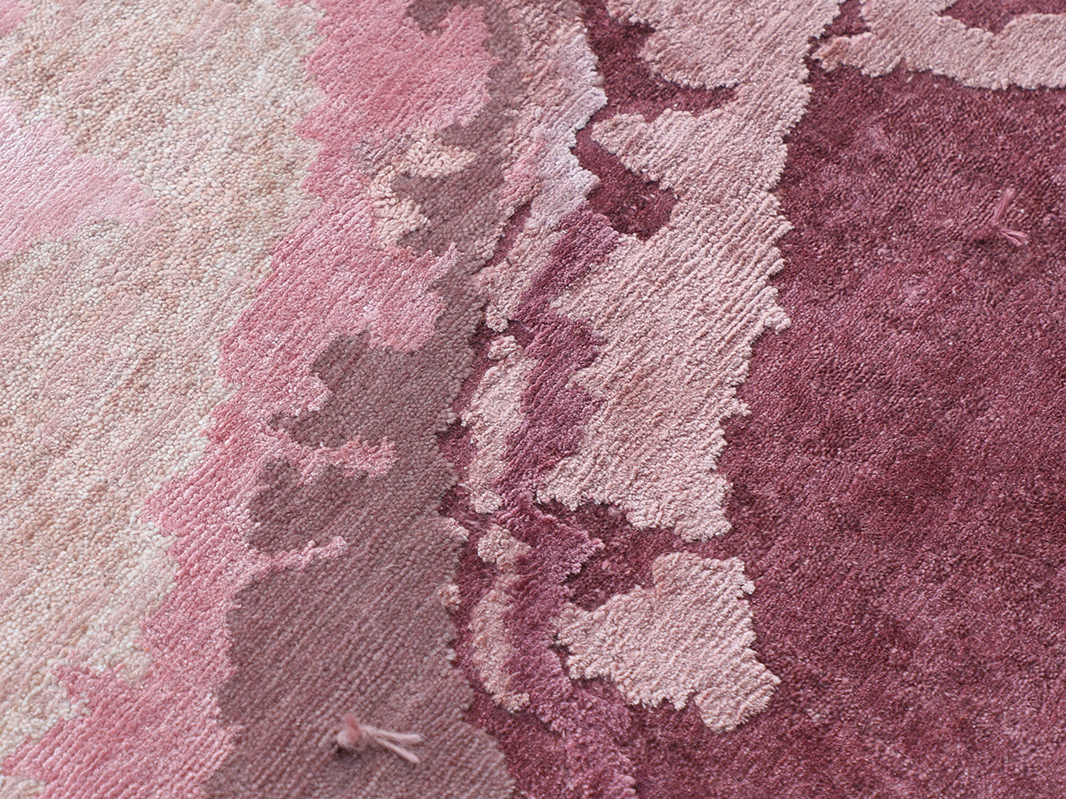 Mohebban Tactile Rug Rose