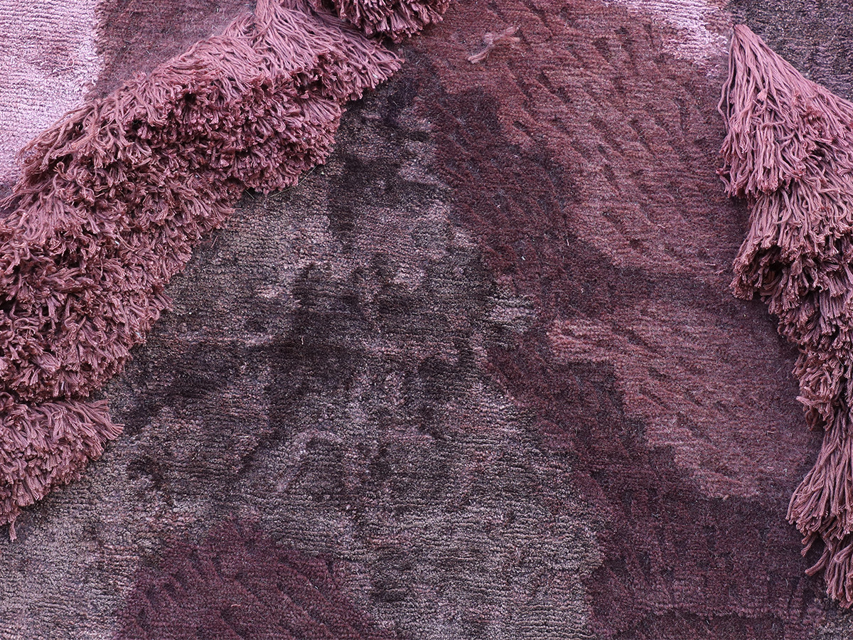 Mohebban Tactile Rug Rose