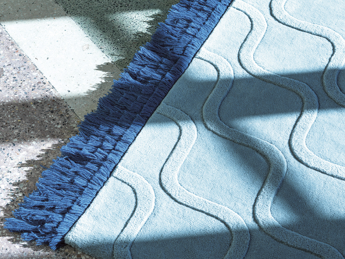 Mohebban Twiggy Rug Light Blue