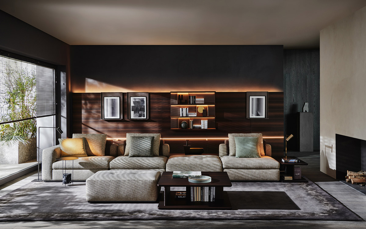Molteni C Albert Sofa Collection