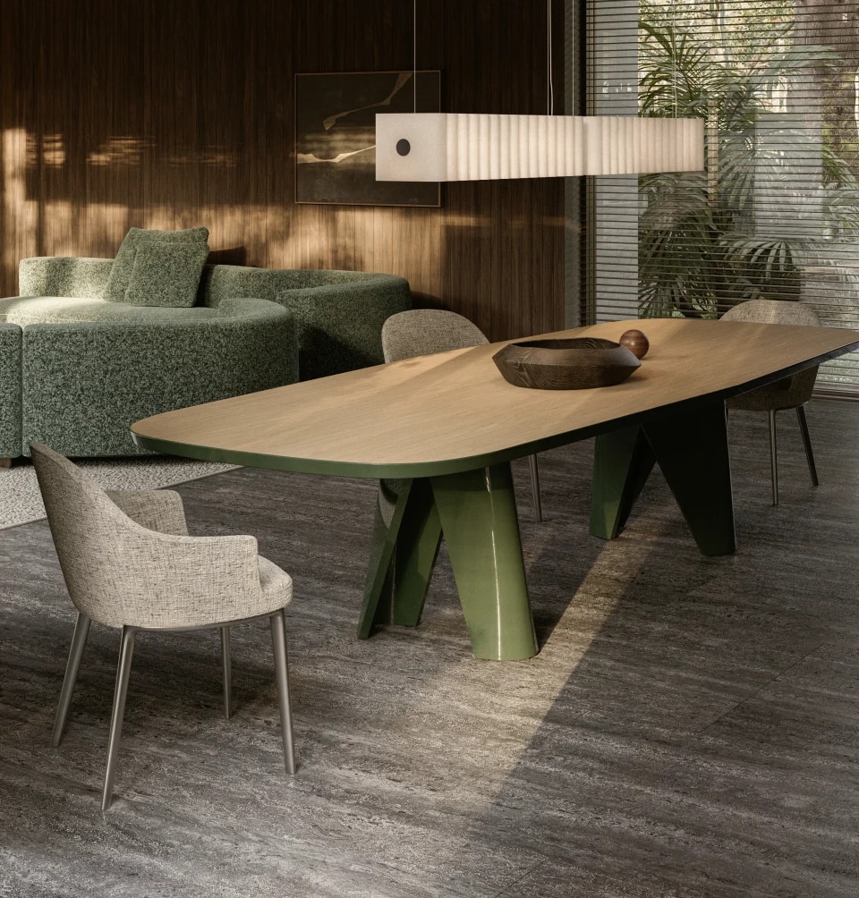 Molteni C Atelia Chair With Armrests