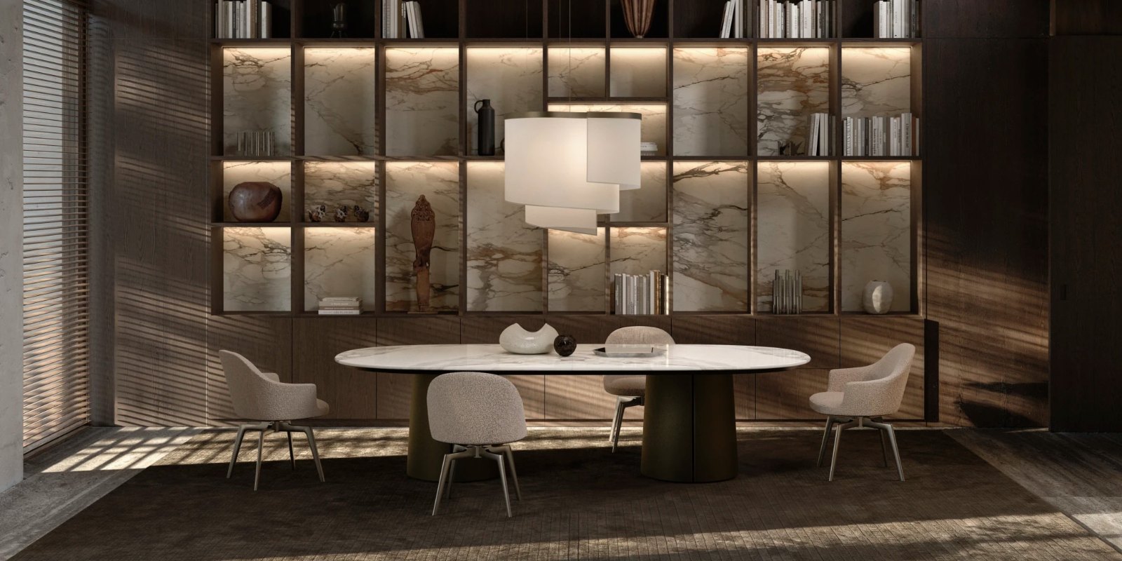 Molteni C Atelia Chair With Armrests