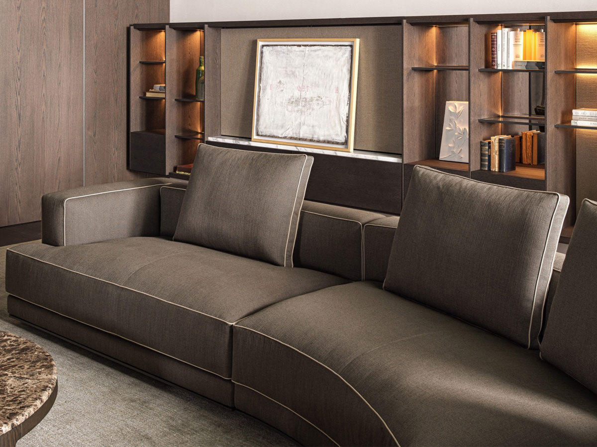 Molteni C Augusto Curved Sofa