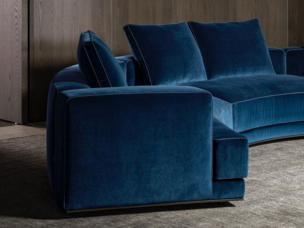 Molteni C Augusto Curved Sofa