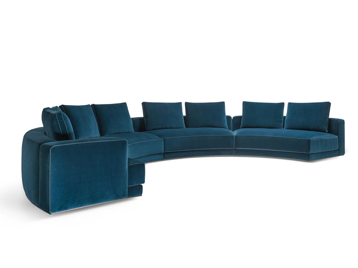 Molteni C Augusto Curved Sofa