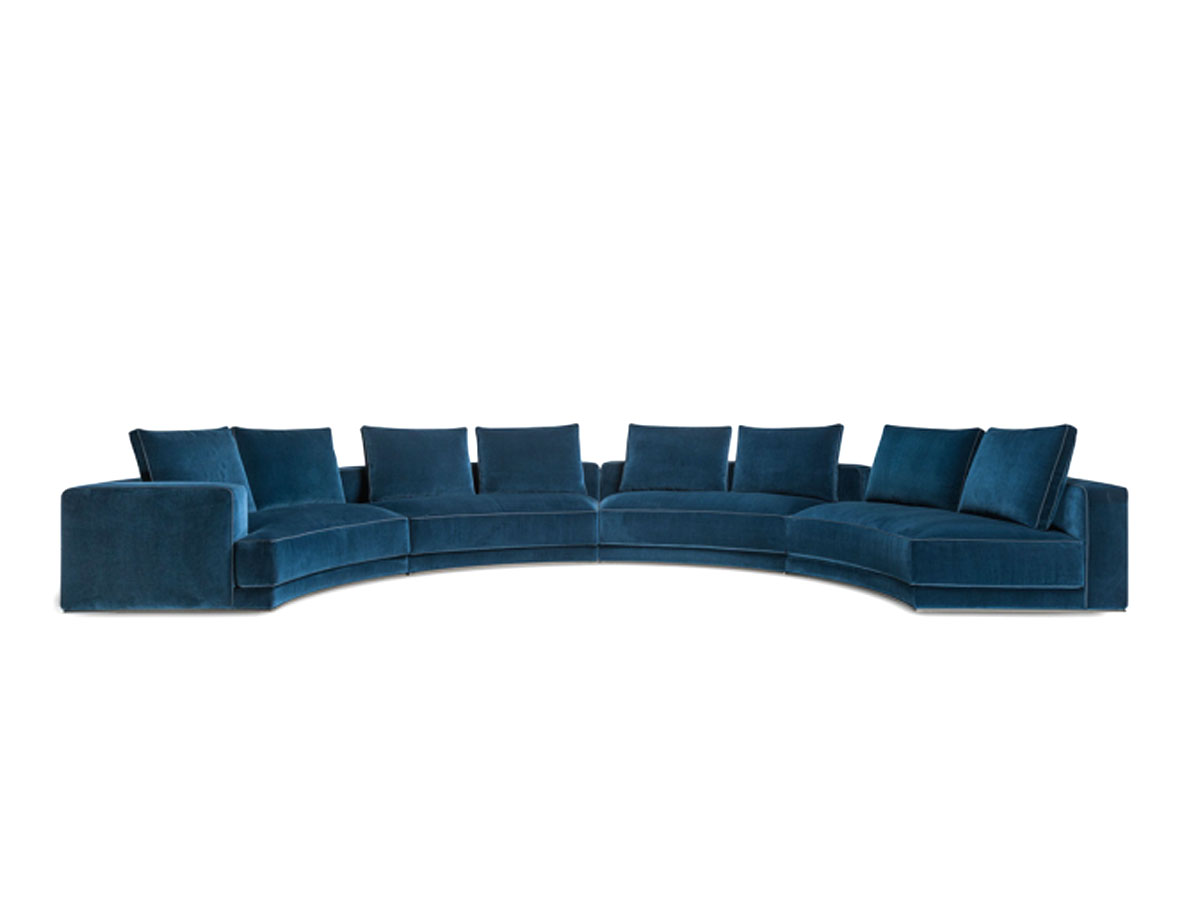 Molteni C Augusto Curved Sofa