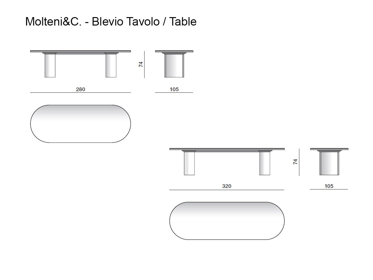 Molteni C Blevio Table
