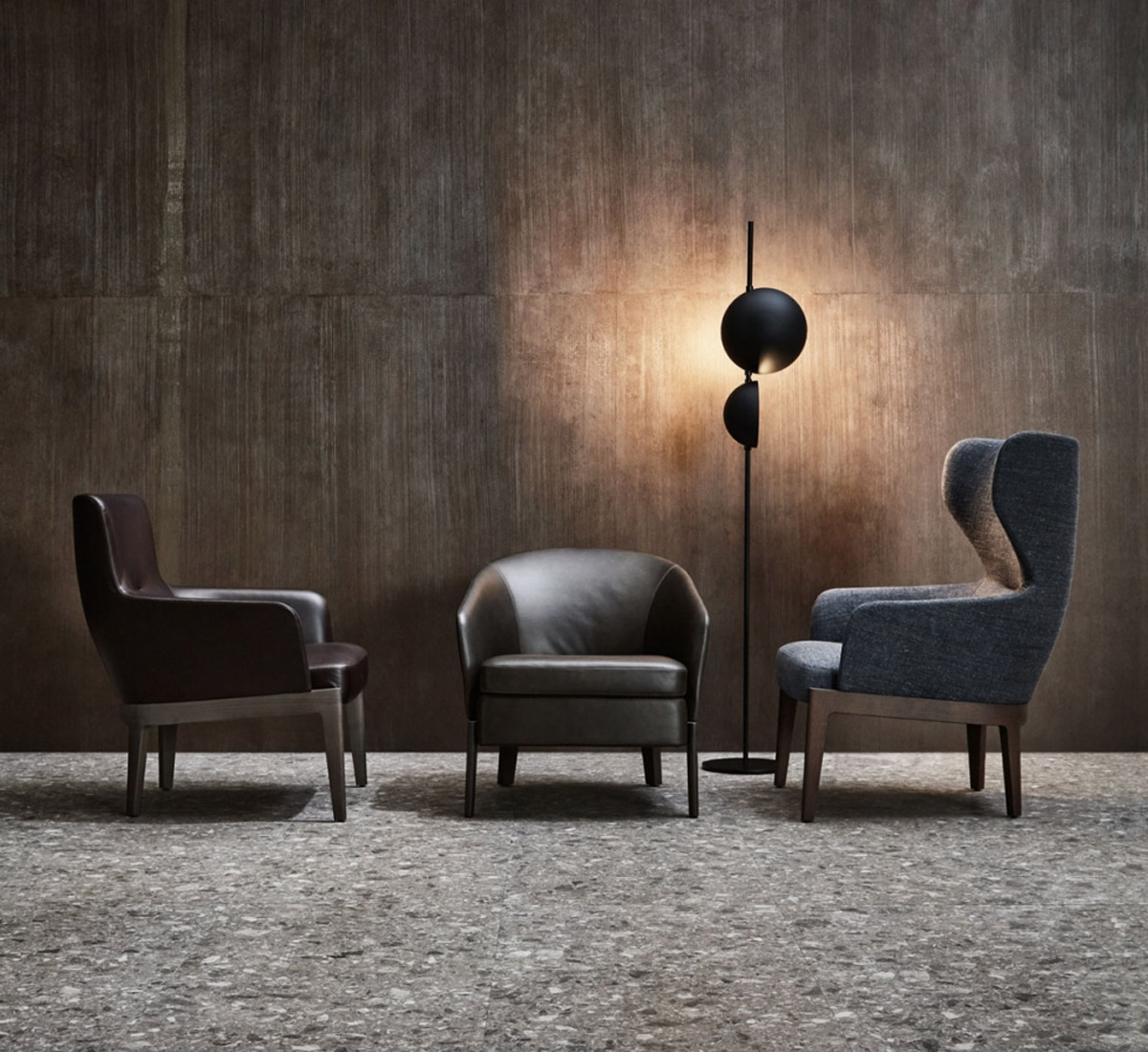 Molteni C Low Armchair Chelsea
