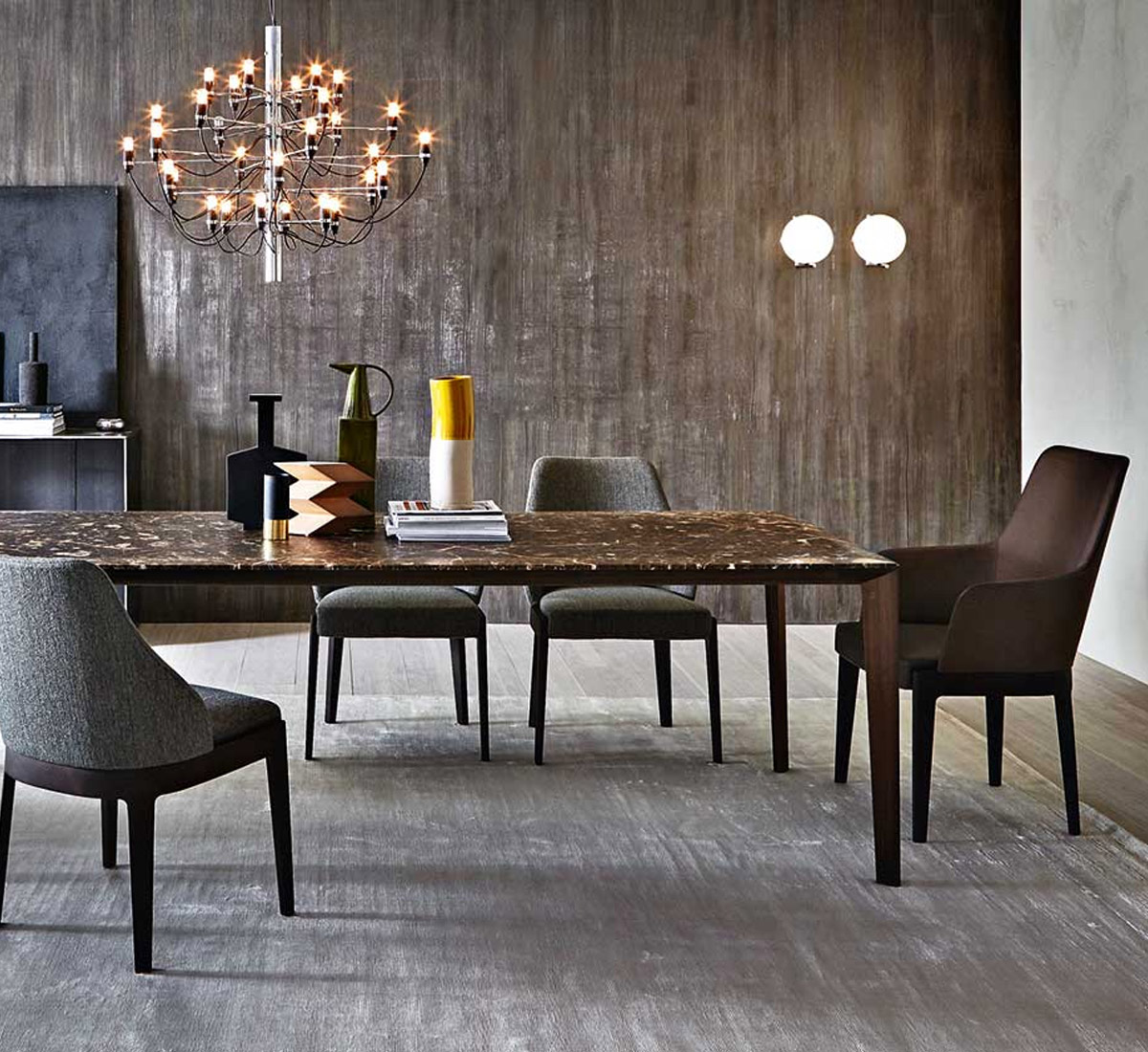 Стул Molteni & C Chelsea, низкая спинка