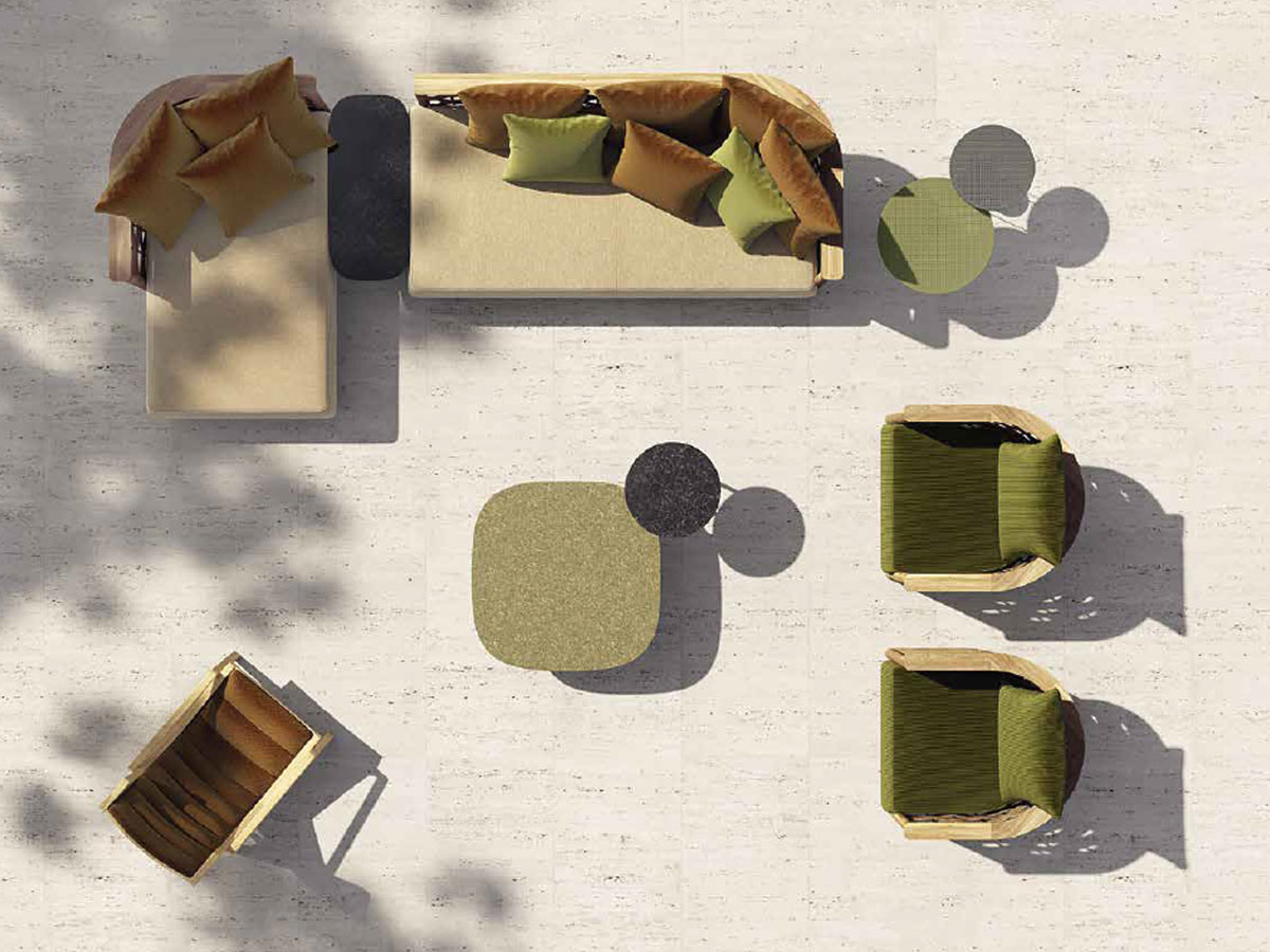 Molteni C Outdoor Chaise Longue