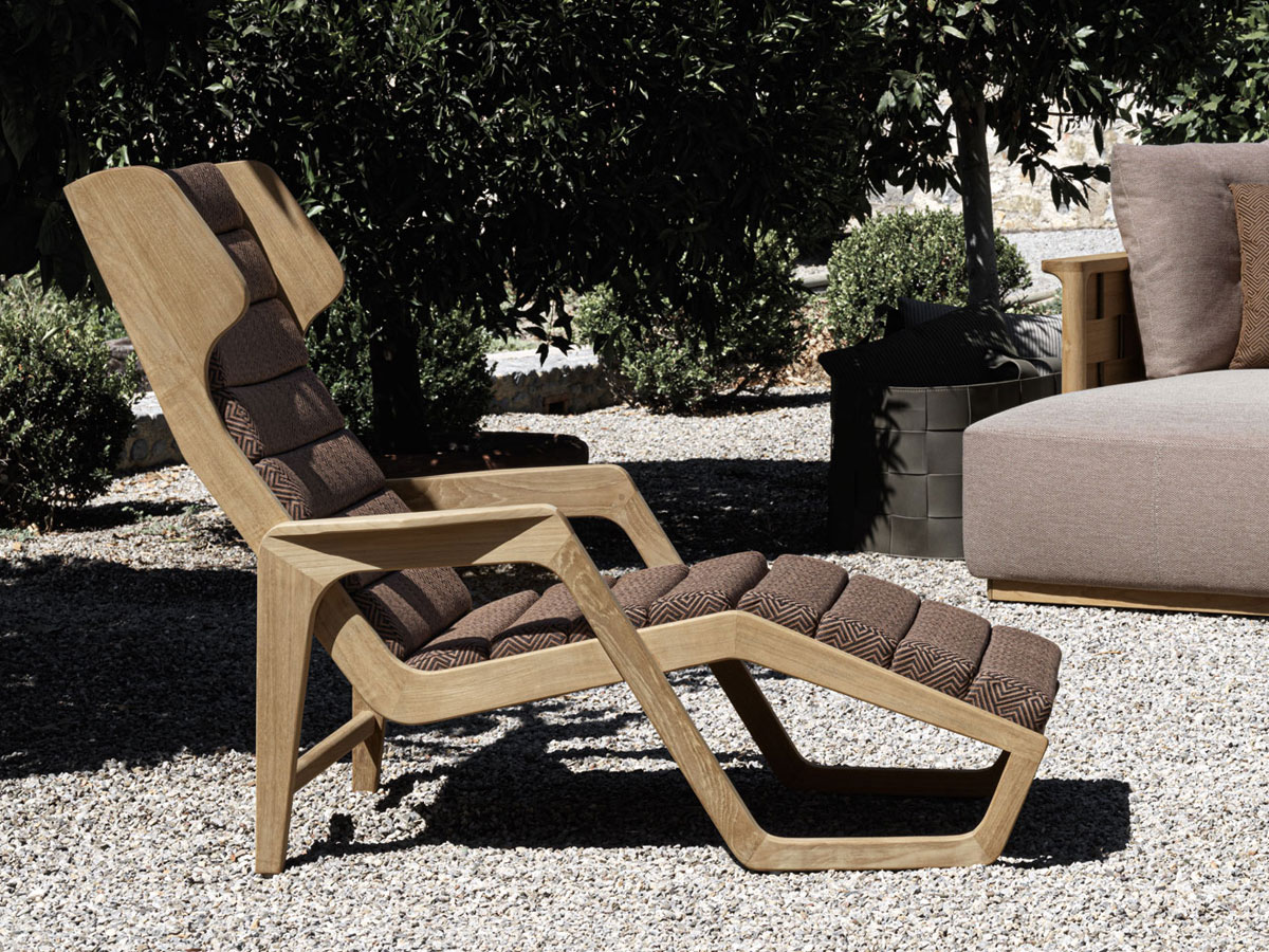 Molteni C Outdoor Chaise Longue