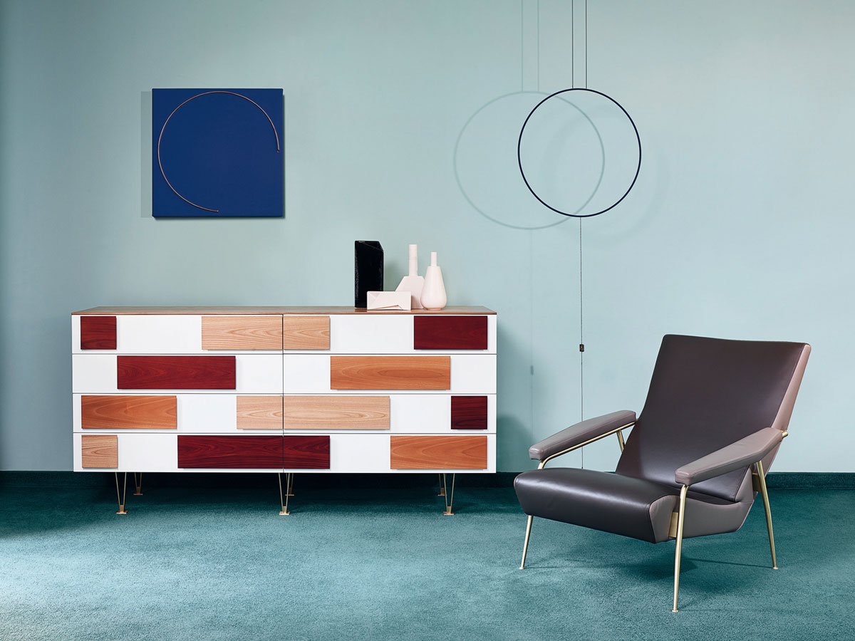 Molteni C D 153 1 Gio Ponti Armchair