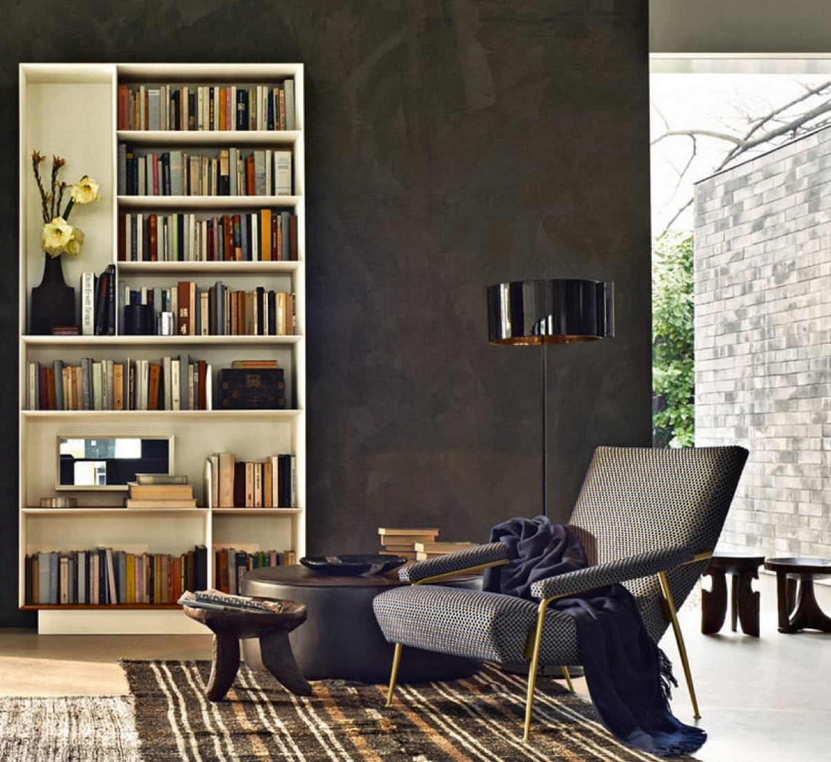 Molteni C D 153 1 Armchair Gio Ponti Bicolore
