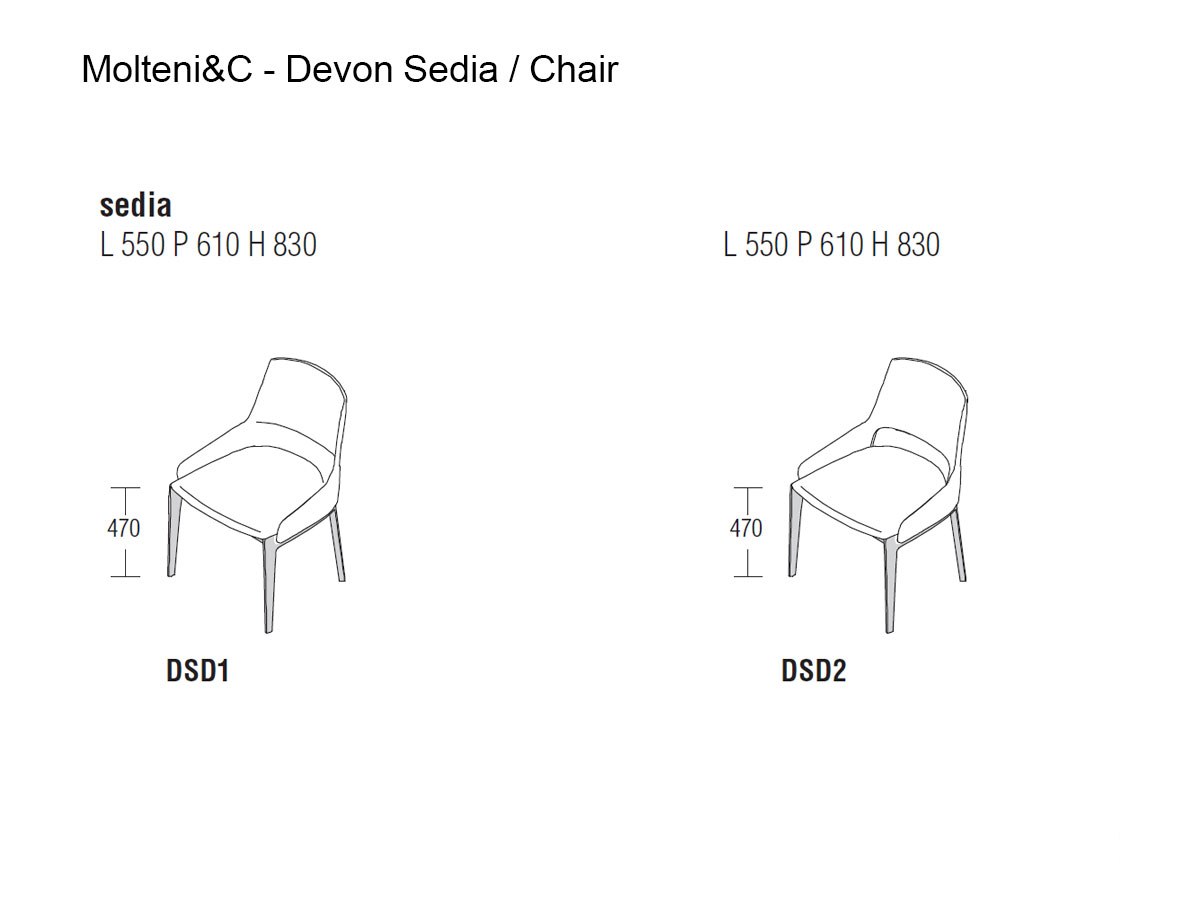 Molteni C Devon Chair