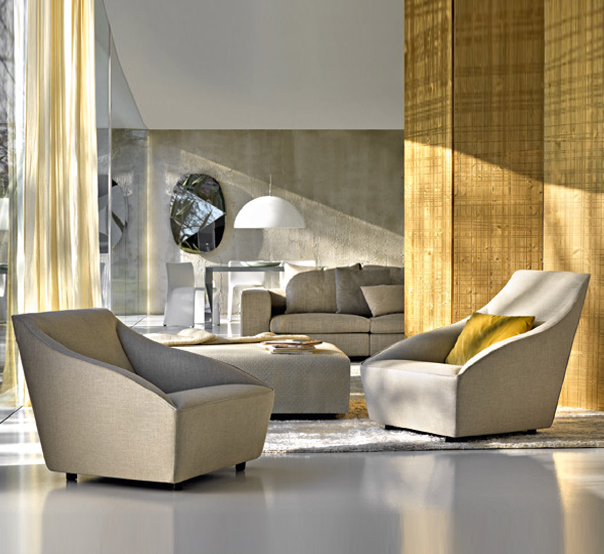 Molteni C Doda Armchair Low Backrest