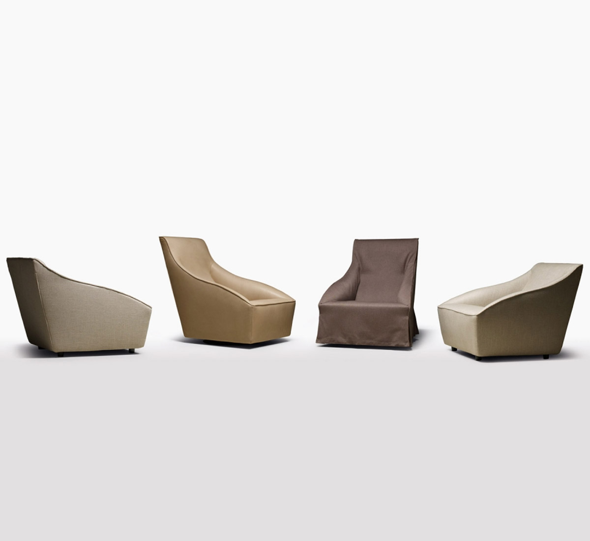 Molteni C Doda Armchair High Backrest