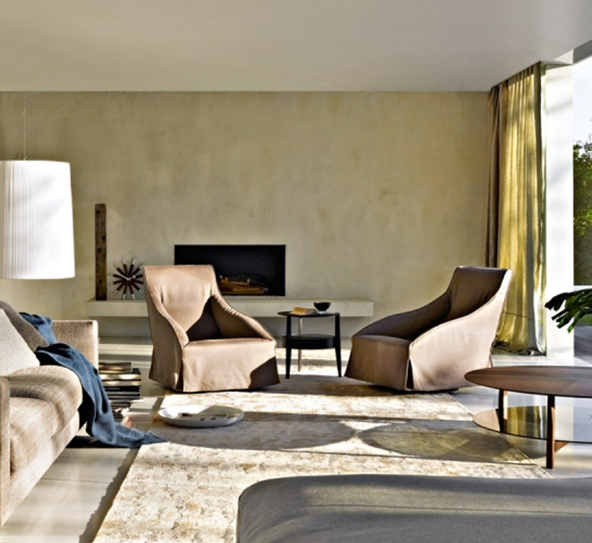 Molteni C Doda Armchair High Backrest