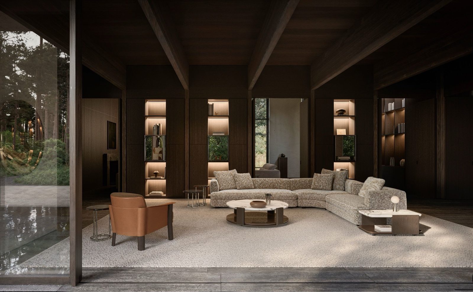 Molteni C Edmond 3 Seater Sofa