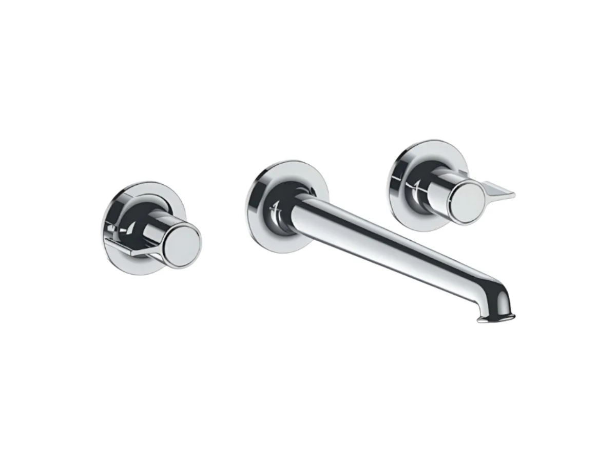 Molteni C Flora J513b Three Hole Basin Mixer