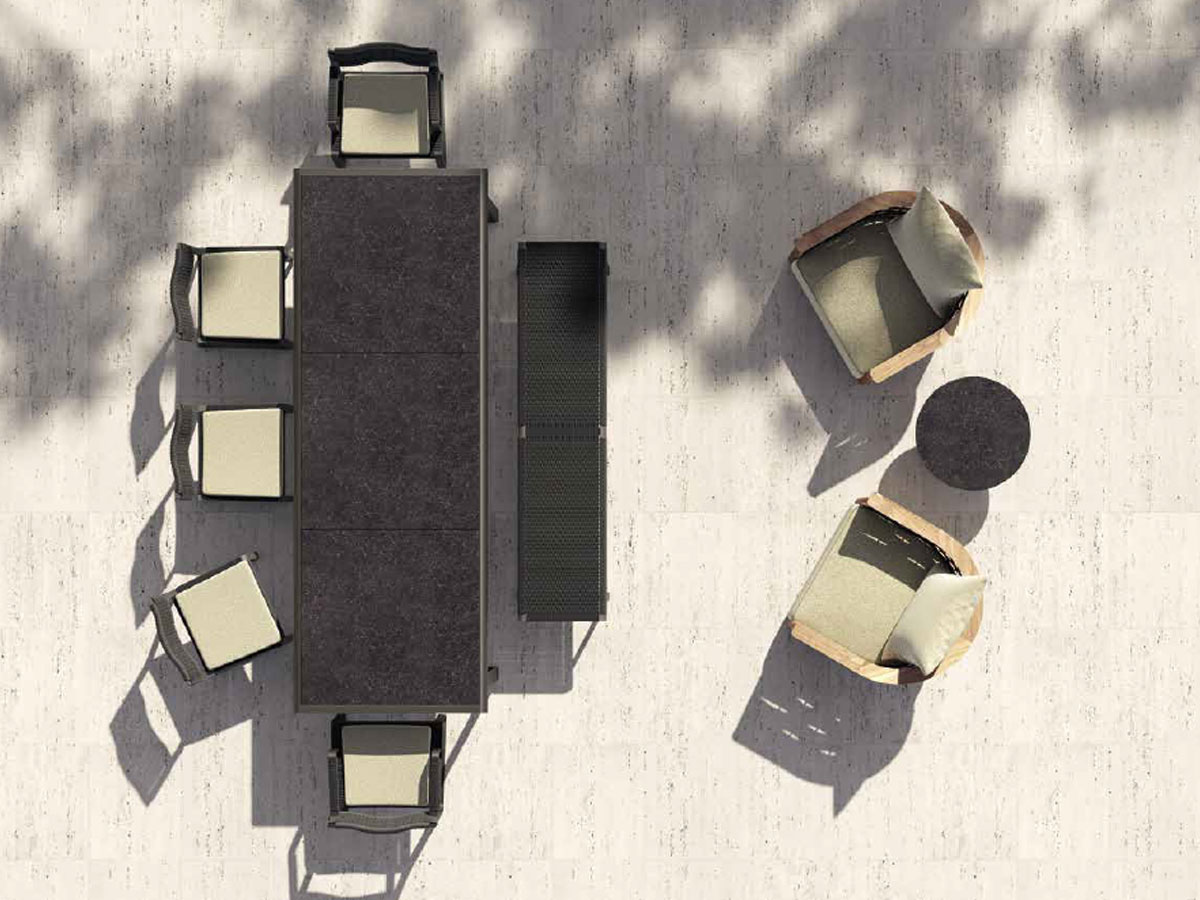 Molteni C Golden Gate Outdoor Table L 220 Cm