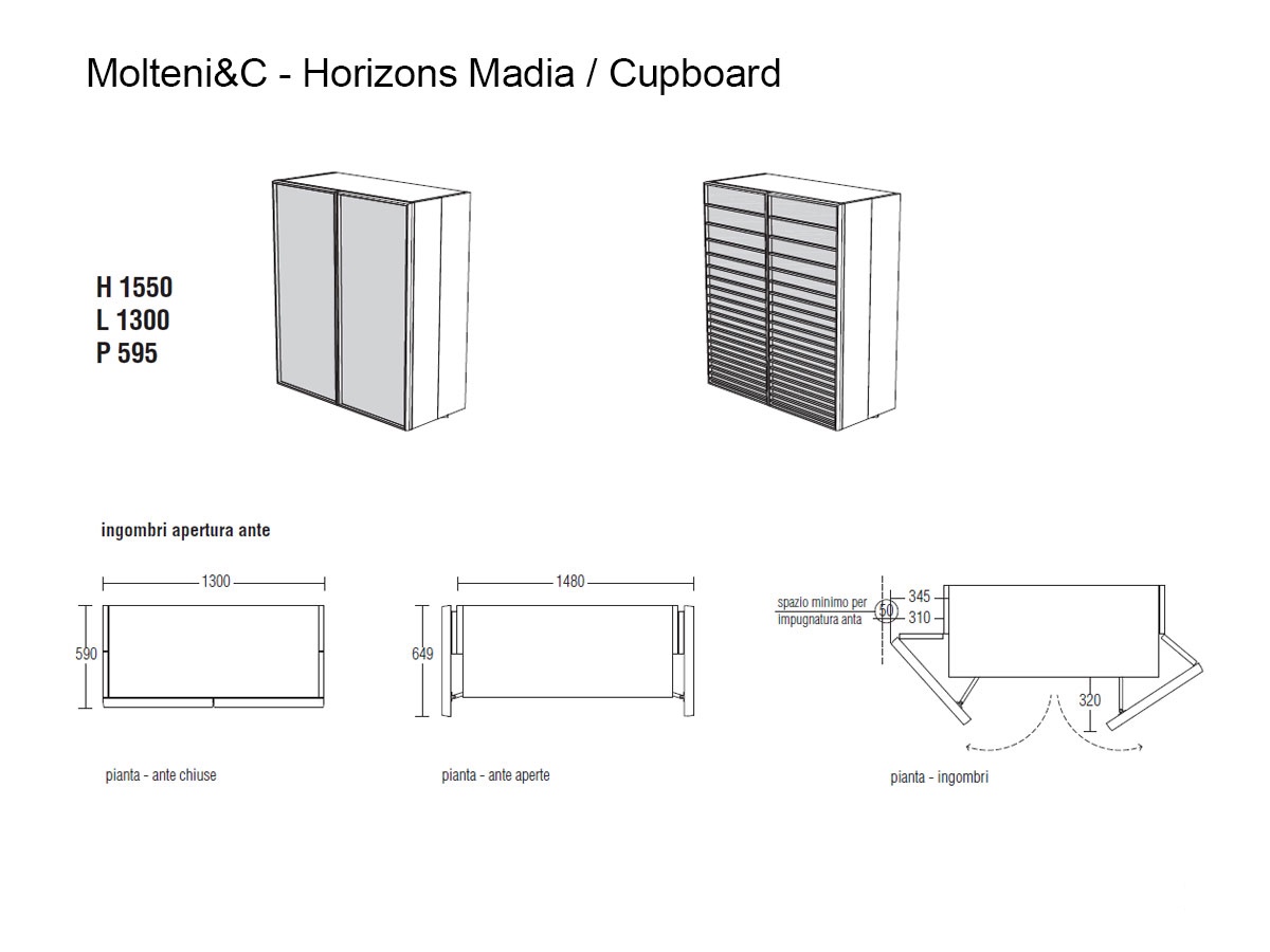 Molteni C Horizons Cupboard