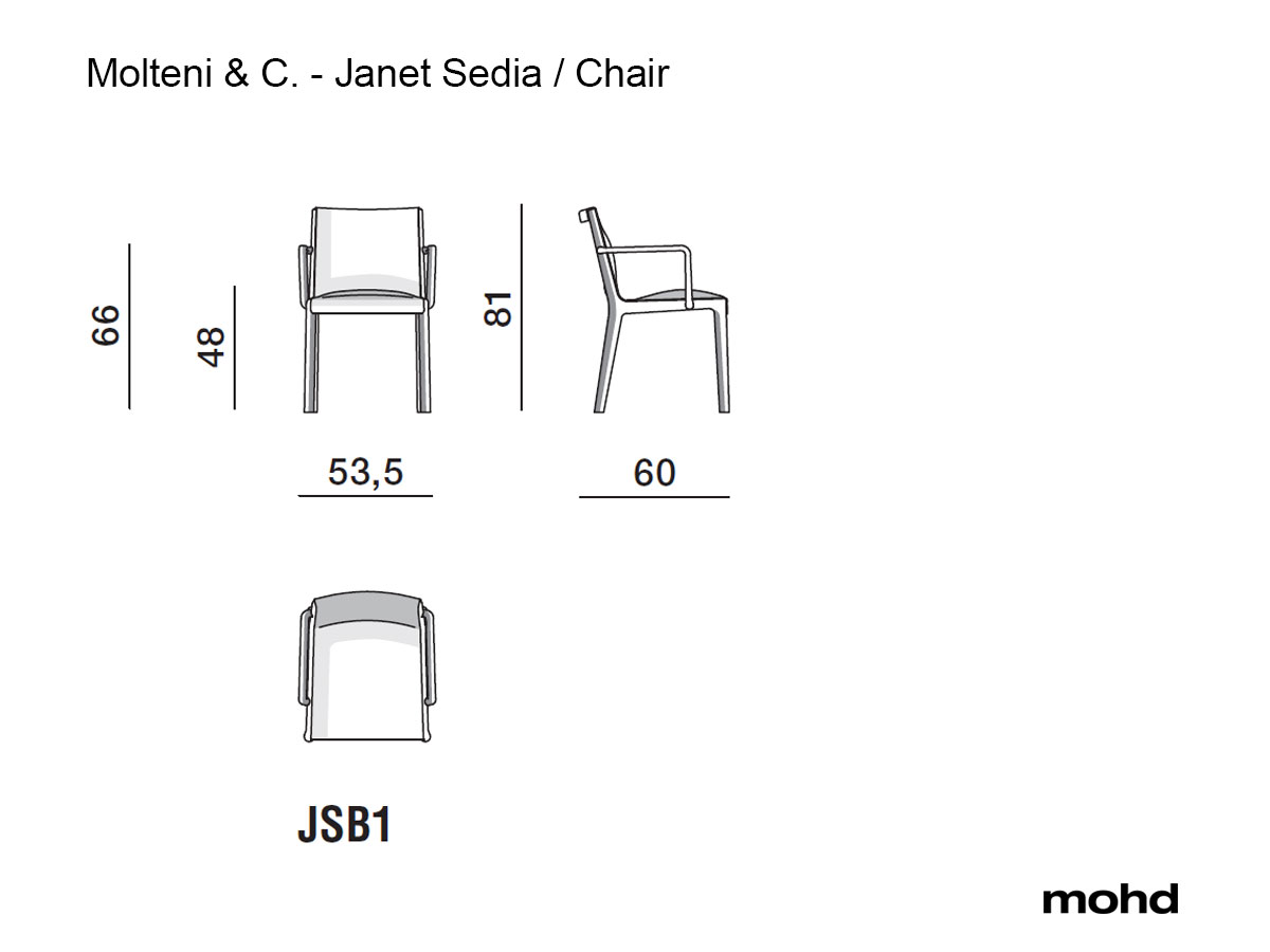 Molteni C Janet Chair