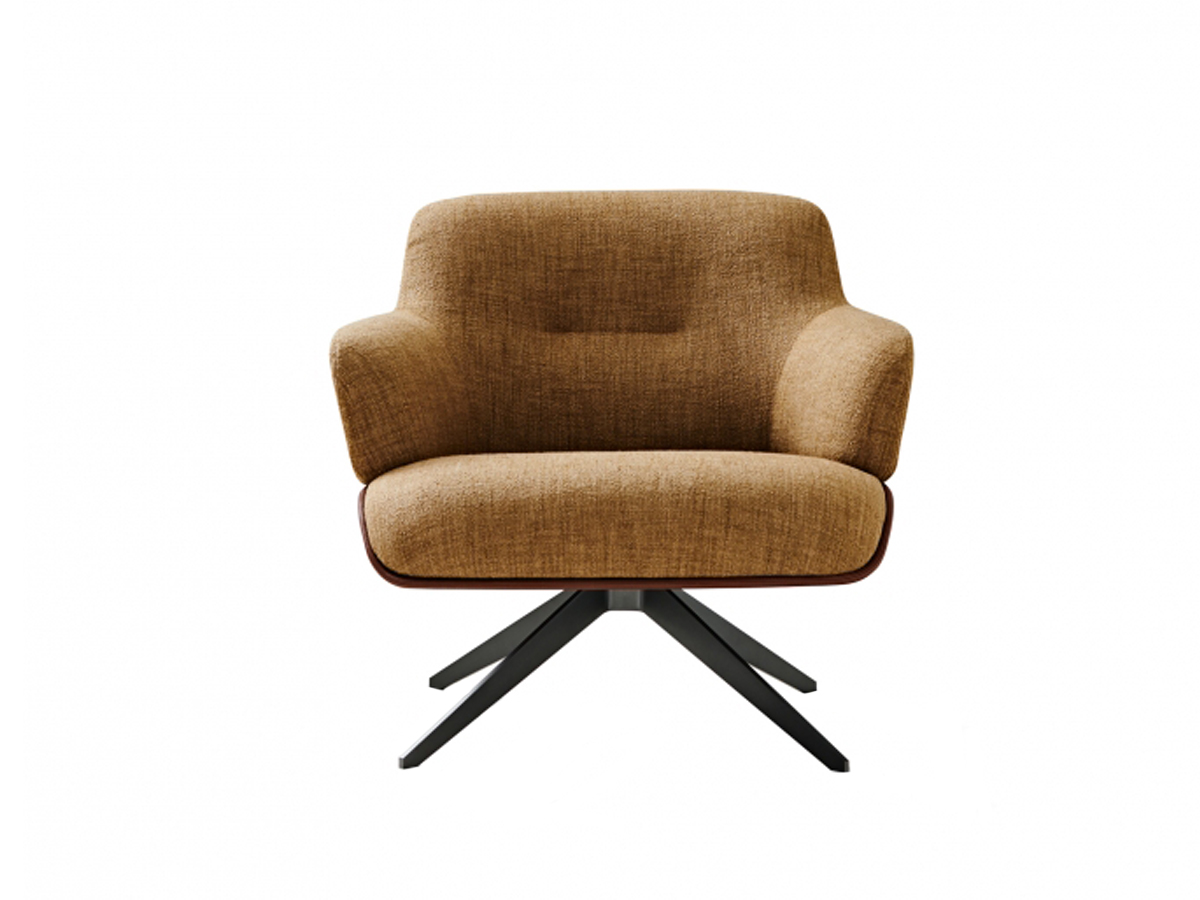 Molteni C Kensington Swivel Armchair Low Back