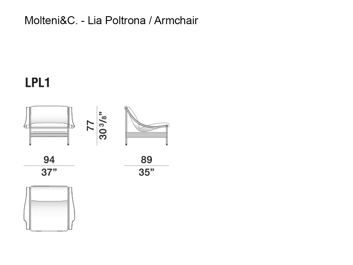 Molteni C Lia Armchair