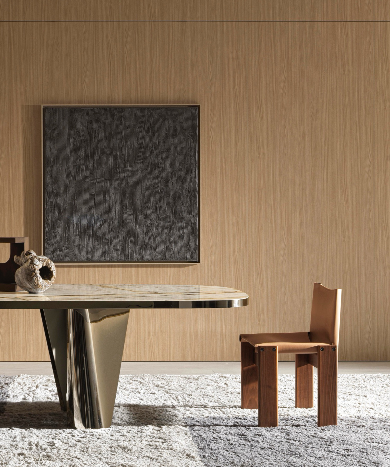 Molteni C Lise Table Stone Top
