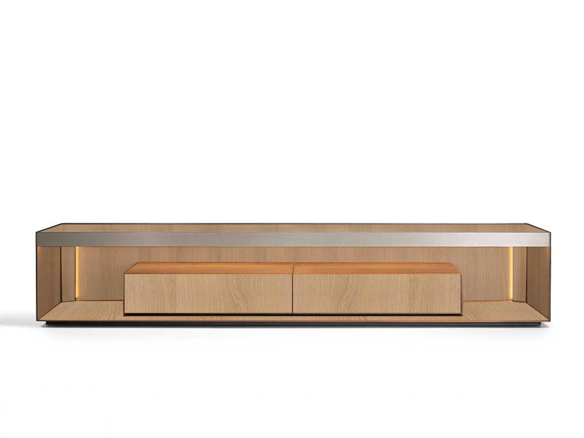 Molteni C Living Box Sideboard L 330 Cm Oak