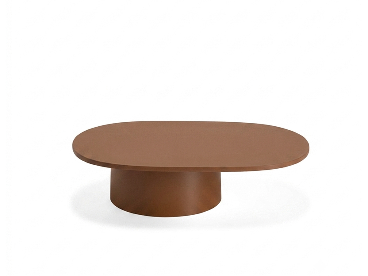 Molteni C Louisa Outdoor Coffee Table L 120 Cm Siena Brown