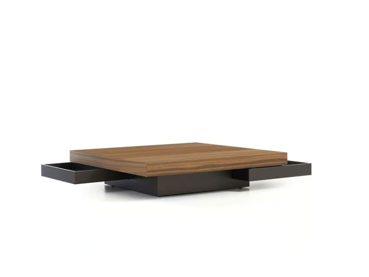 Molteni C Marteen Coffee Table Oak120x120 Cm