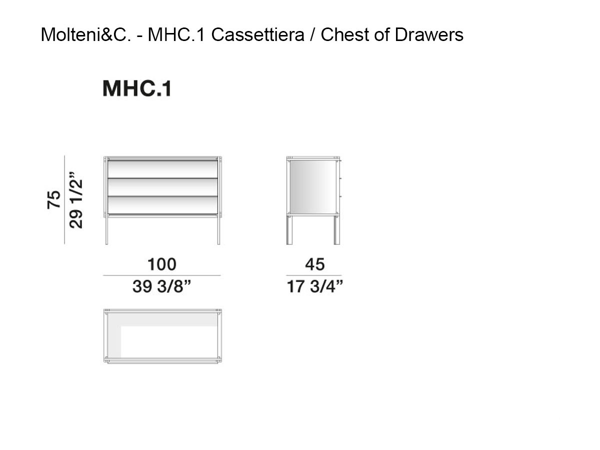 Molteni C Mhc1 Chest Of Drawers
