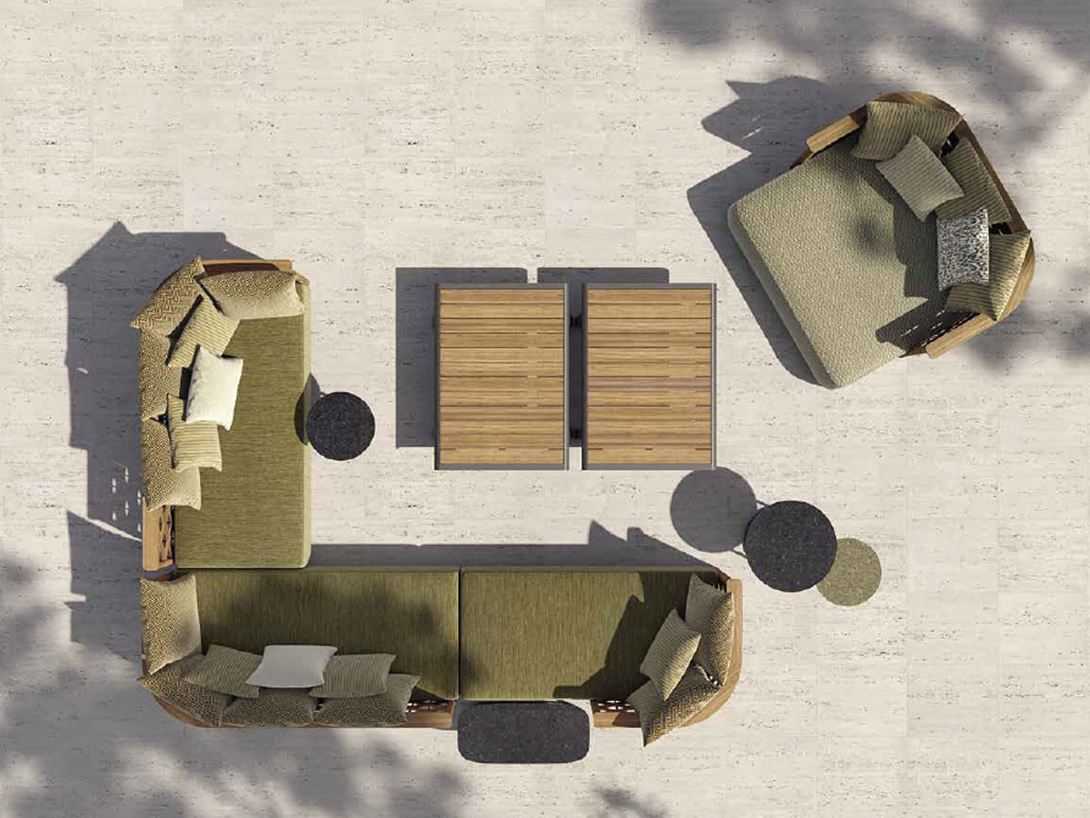 Molteni C Palinfrasca Outdoor Sofa