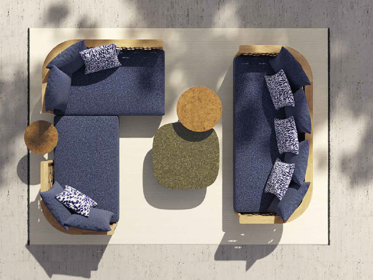 Molteni C Palinfrasca Outdoor Sofa