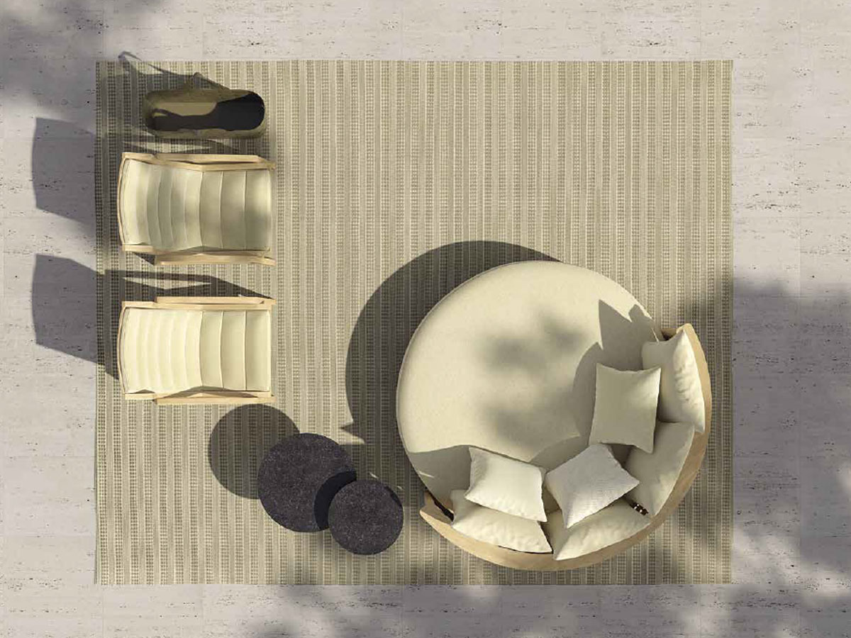 Molteni C Palinfrasca Outdoor Love Seat