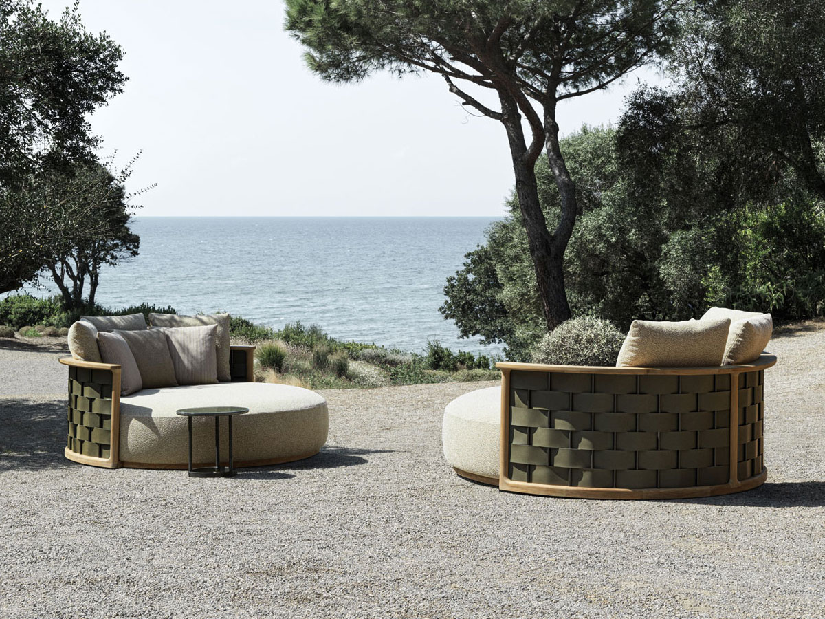 Molteni C Palinfrasca Outdoor Love Seat
