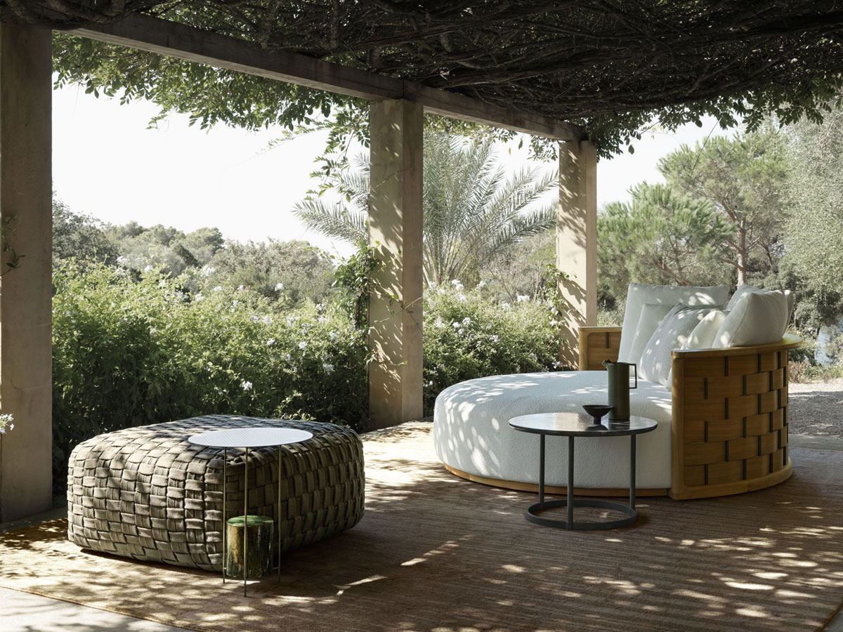 Molteni C Palinfrasca Outdoor Love Seat